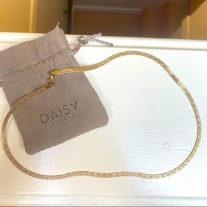 Estée Lalonde x Daisy Flat Snake Chain Necklace